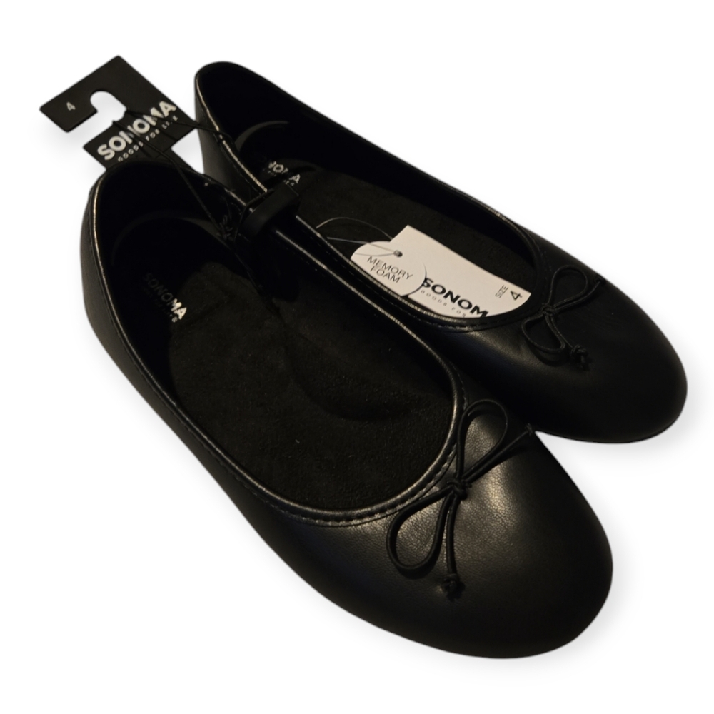 Sonoma Memory Foam Ballet Flats